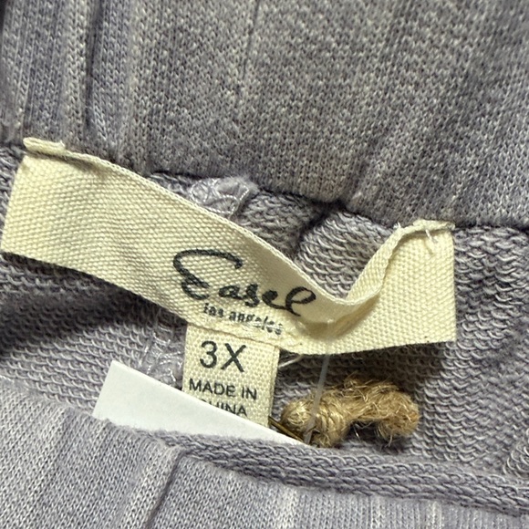 Easel Light Purple Pants - Picture 2 of 6